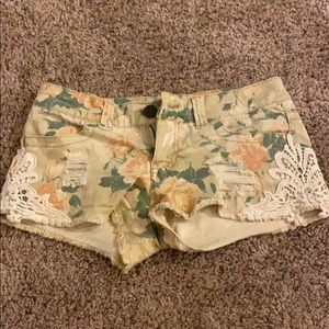 Floral shorts